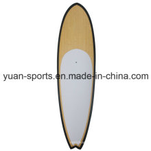 Bamboo Veneer Surface 10′ Paddle Board for Sale